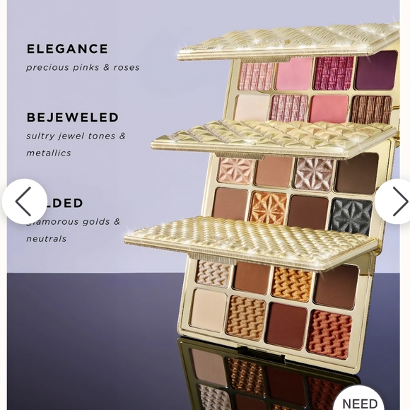 Tarte Cosmetics The Golden Era Amazonian Clay Eye Shadow Collector Set Of 3, New - Picture 2 of 9